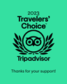 Tripadvisor - Travelers Choice 2023